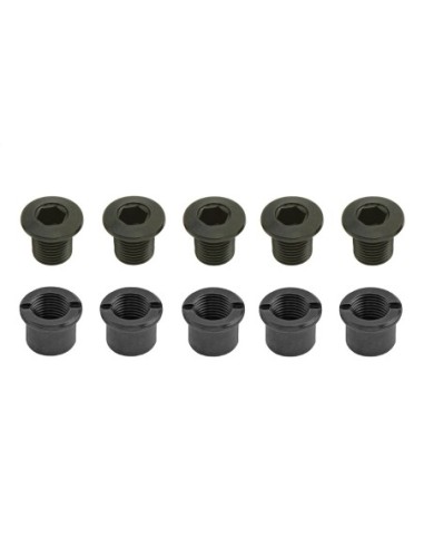 Chainwheel Bolt Double Black.